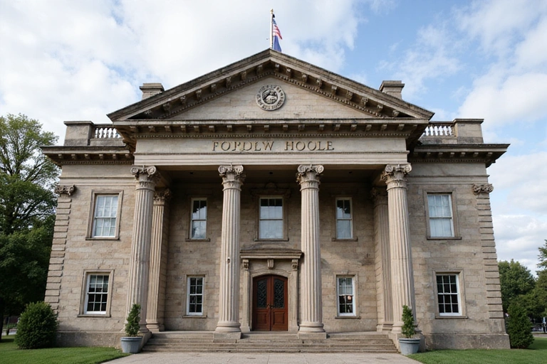 Historic building representing Lexboard's long-standing legacy